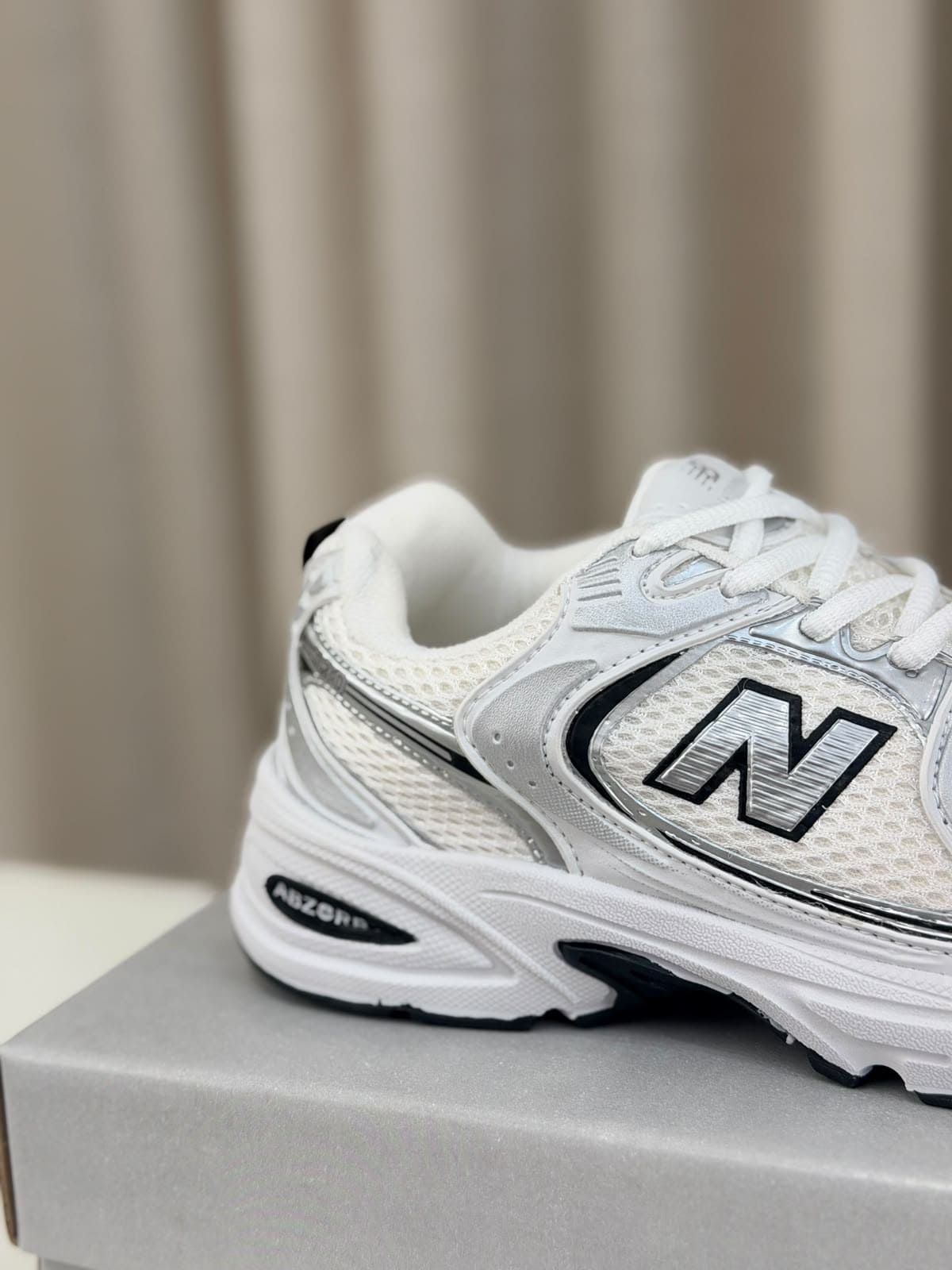 New Balance 530 Branco Cinza