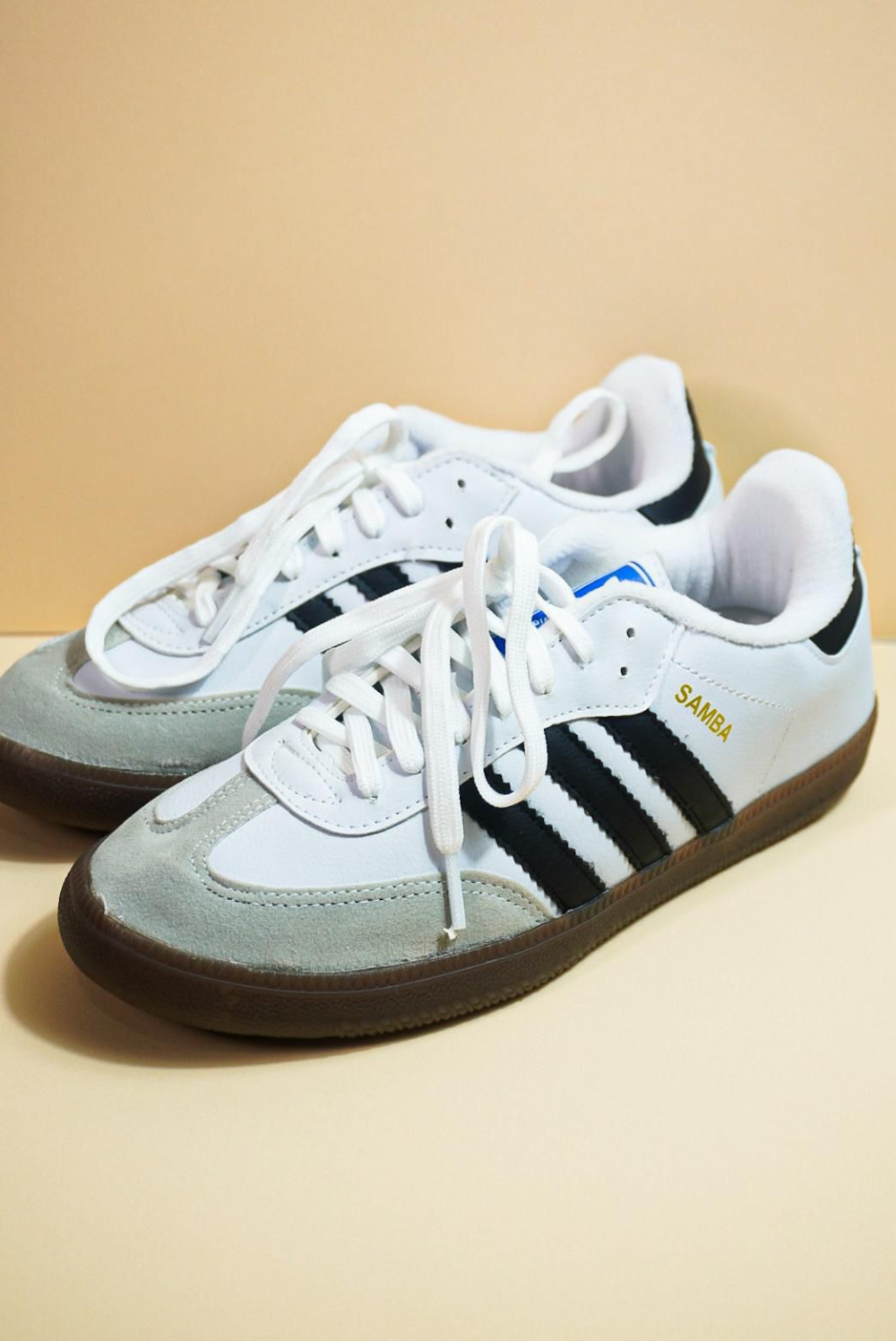 Adidas Samba OG Branco/preto/marrom