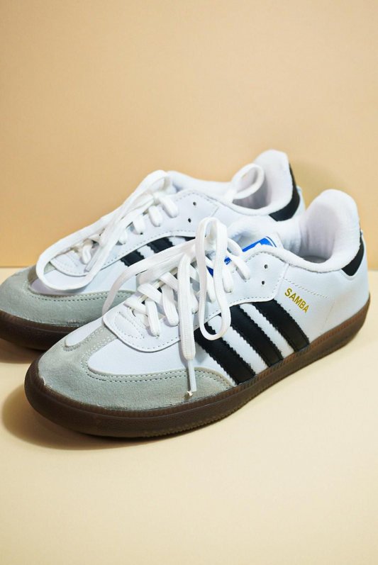 Adidas Samba OG Branco/preto/marrom