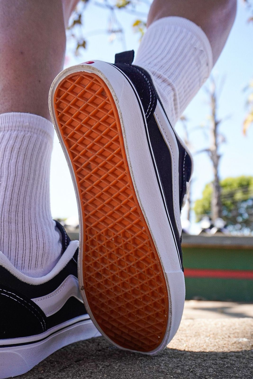 Vans Knu Skool Preto/branco