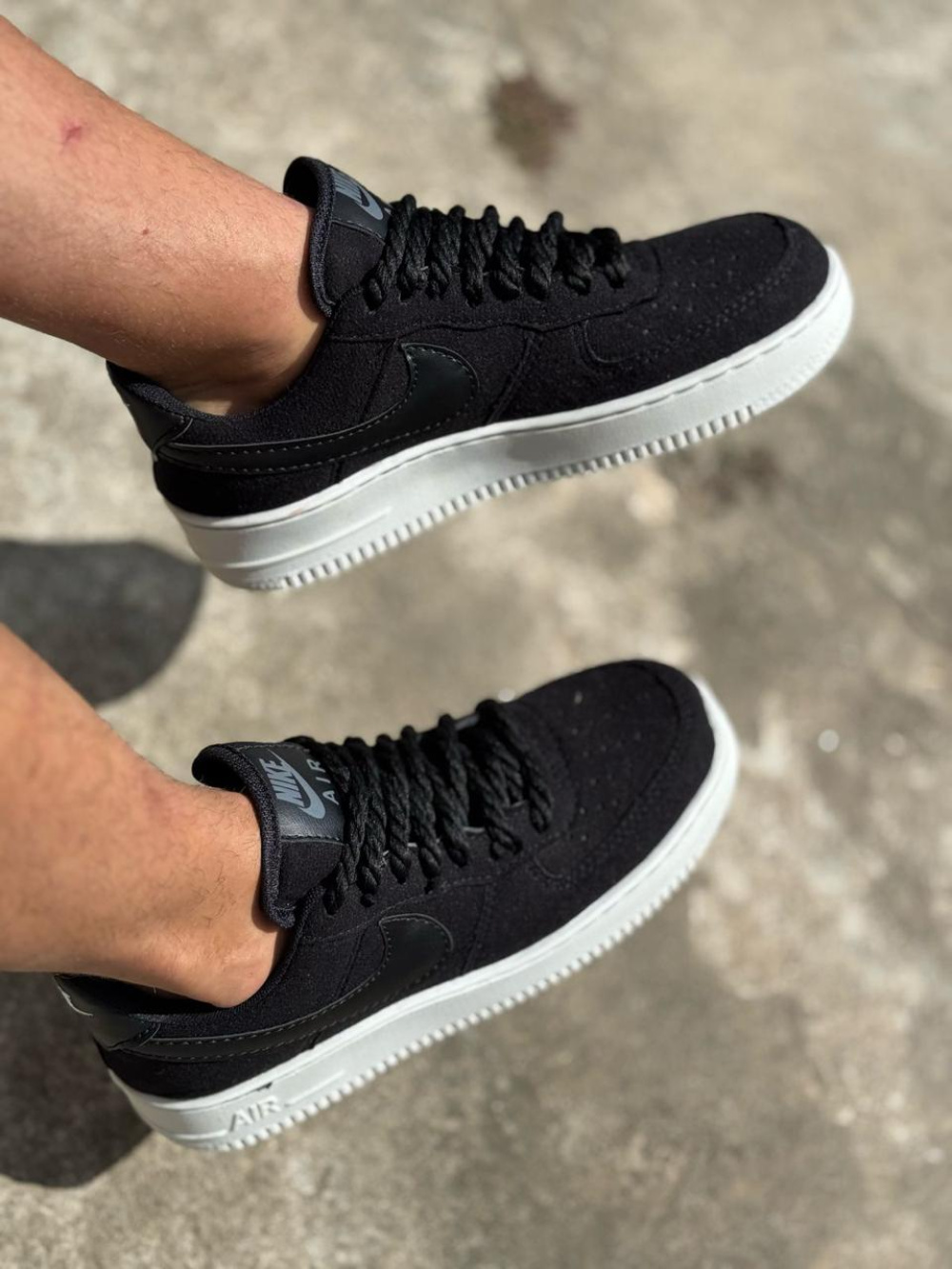 Nike Air Force Cadarço Trançado