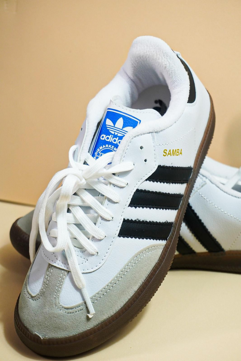 Adidas Samba OG Branco/preto/marrom