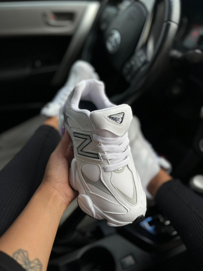 New Balance 9060 Premium Branco/prata