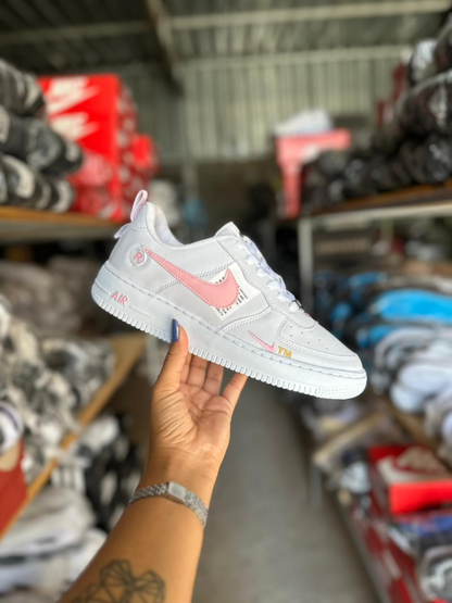 Air Force Off Branco/rosa